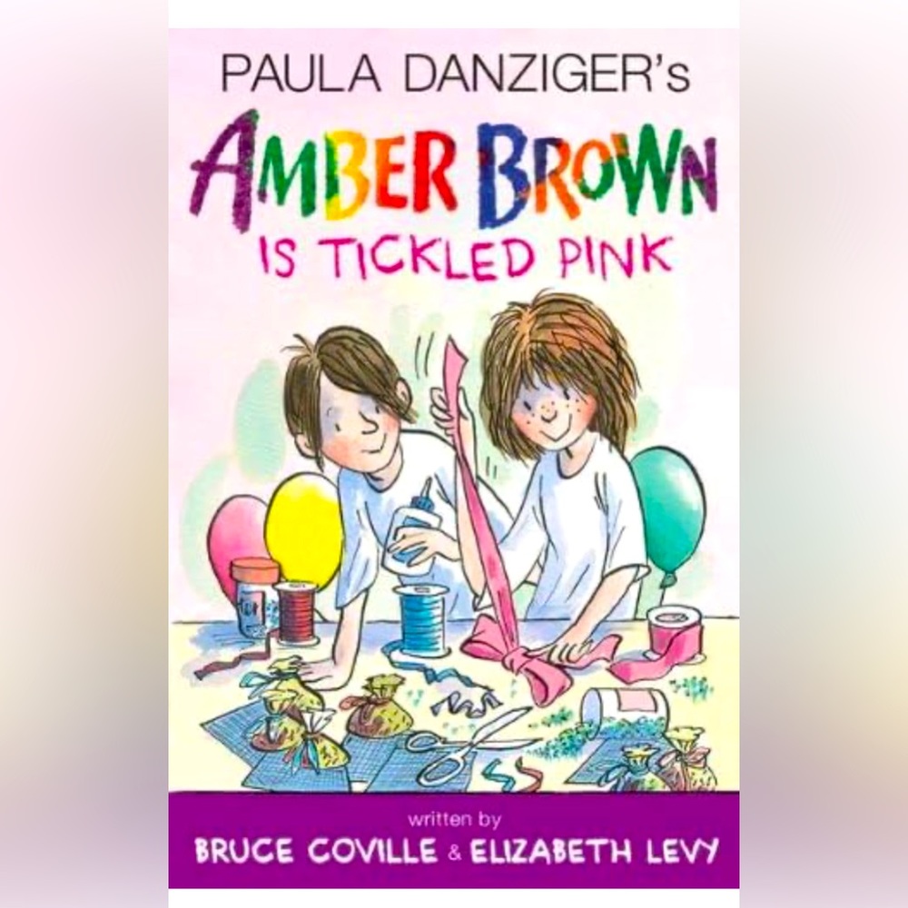 Amber Brown Tickled Pink Children’s Hardcover Chapter Book Kids Fun Reading Book